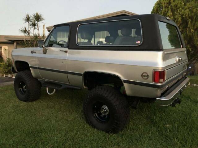 1973 Silver Chevrolet Blazer SUV