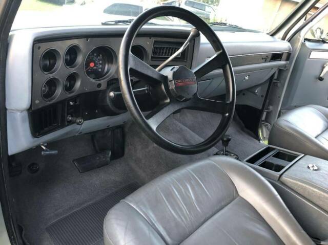 1973 Silver Chevrolet Blazer SUV