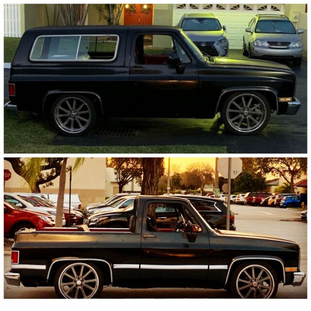 1981 Black Chevrolet Blazer