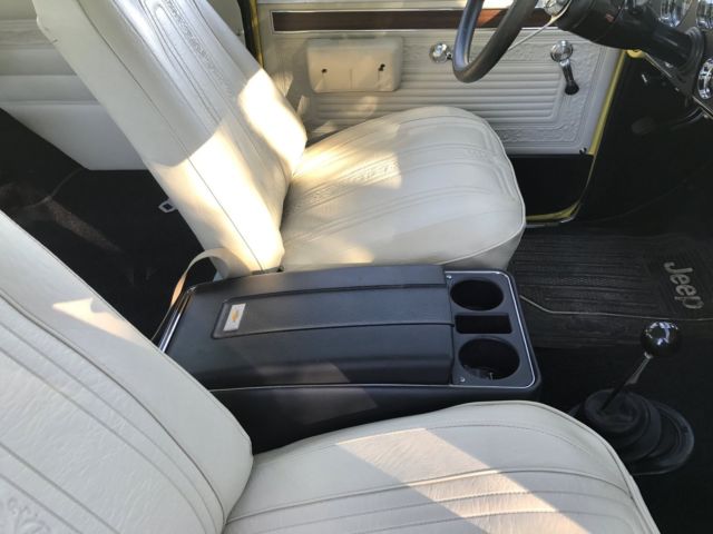 1971 Yellow Chevrolet Blazer Convertible