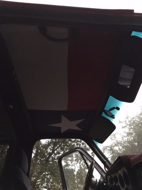 1988 Red Chevrolet Blazer Convertible