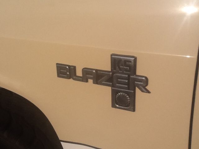 1987 Tan Chevrolet Blazer SUV