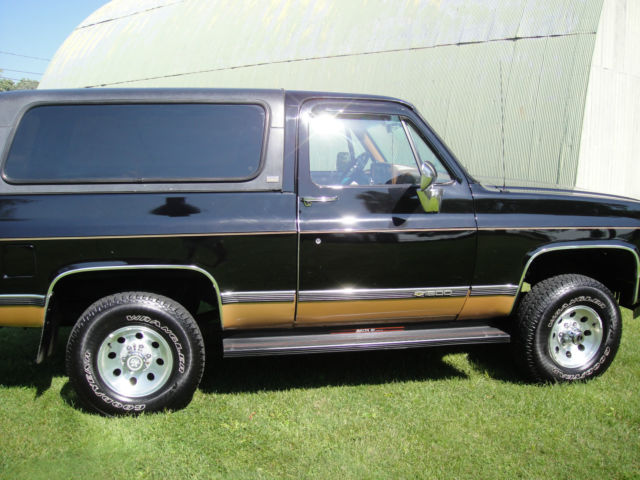 1991 Black/Bronze Chevrolet Blazer SUV