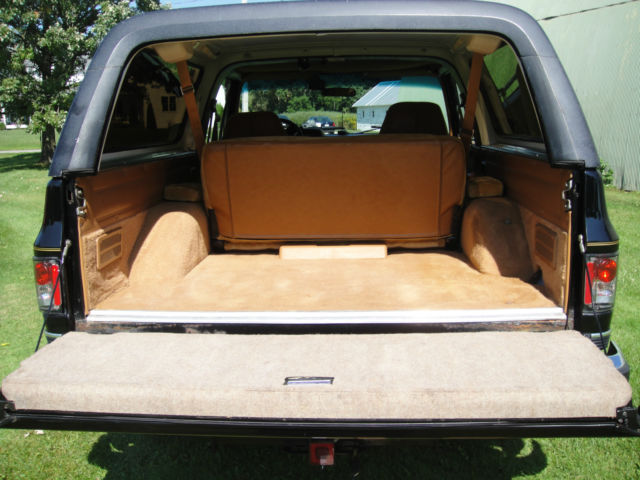 1991 Black/Bronze Chevrolet Blazer SUV