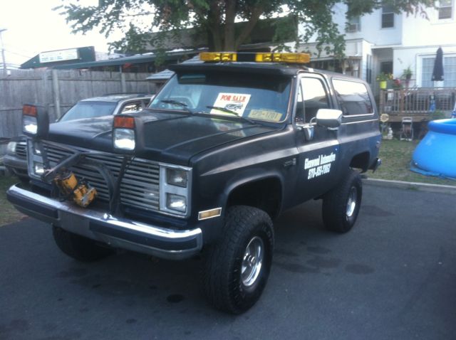 1986 Black GMC Jimmy SUV