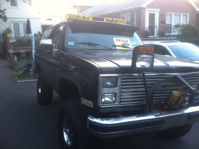 1986 Black GMC Jimmy SUV
