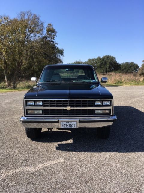 1989 Black Chevrolet Blazer SUV