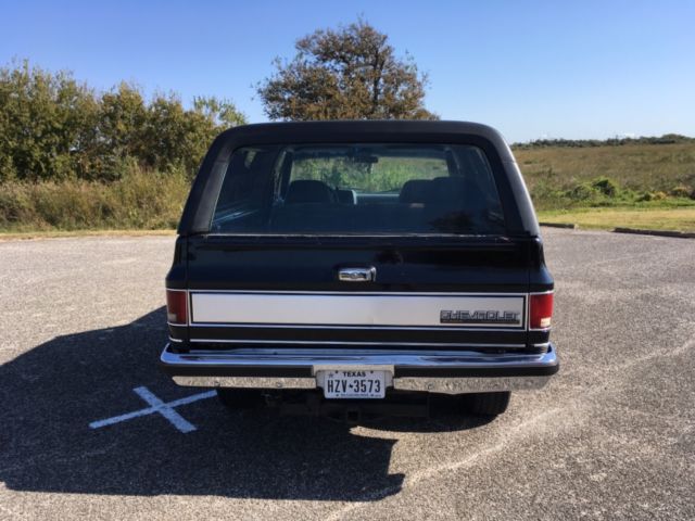 1989 Black Chevrolet Blazer SUV