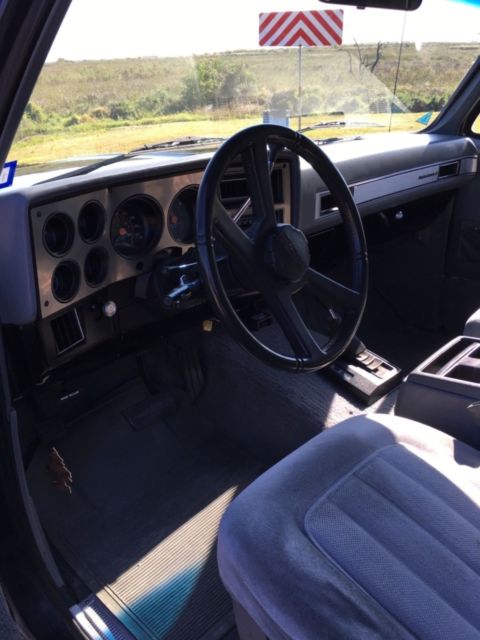 1989 Black Chevrolet Blazer SUV