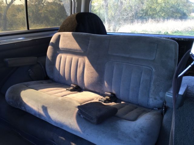 1989 Black Chevrolet Blazer SUV