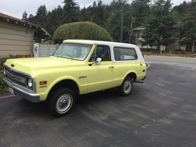 1970 Yellow 4525AA Chevrolet Blazer
