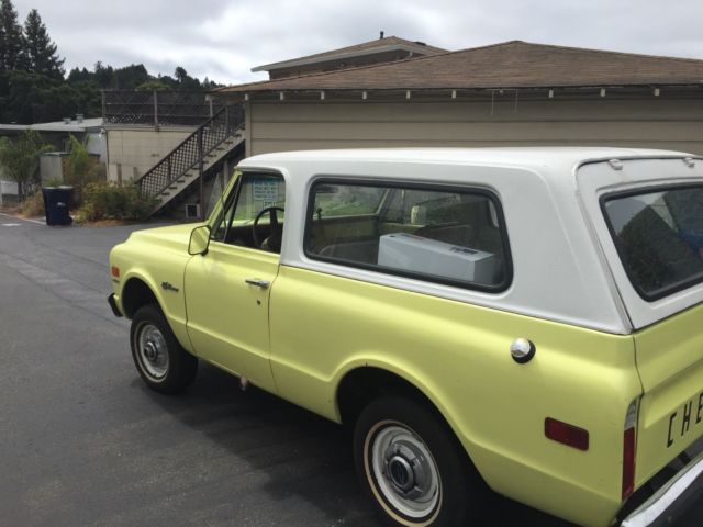 1970 Yellow 4525AA Chevrolet Blazer