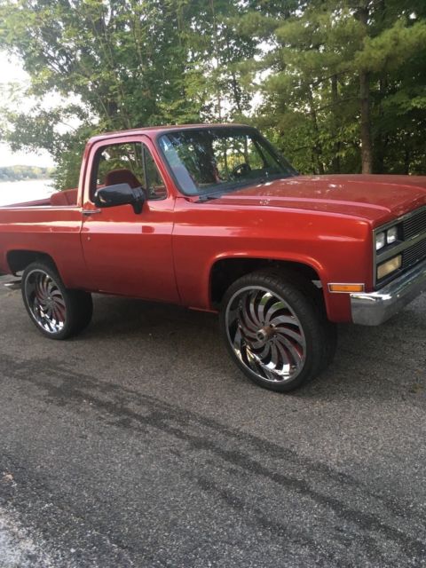1991 Red Chevrolet Blazer