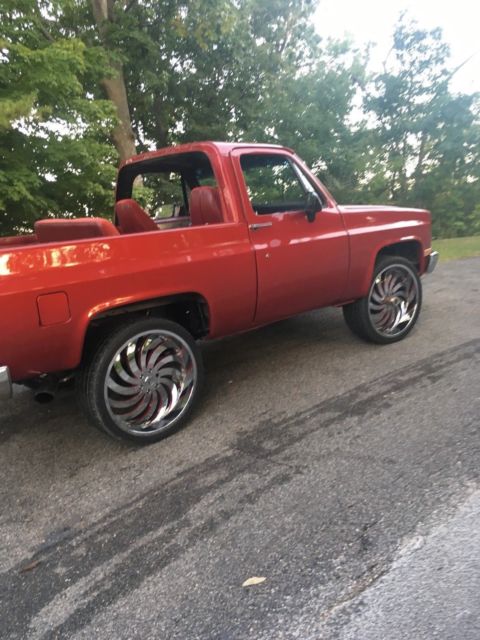 1991 Red Chevrolet Blazer