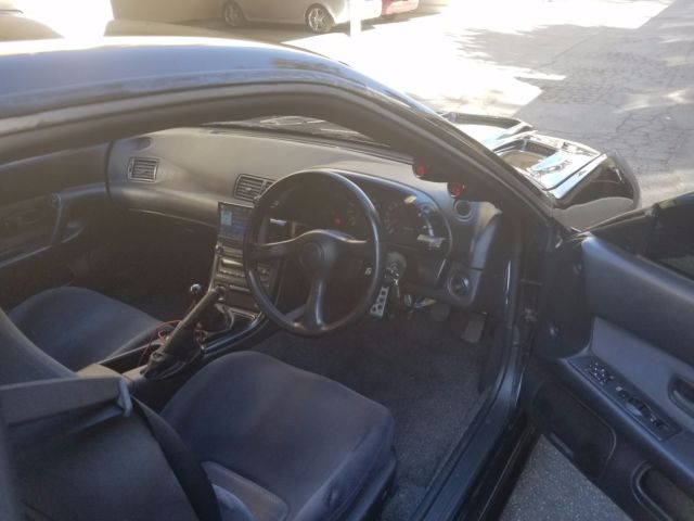 1990 Black Nissan GT-R Coupe