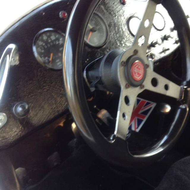 1971 White MG kit car Convertible