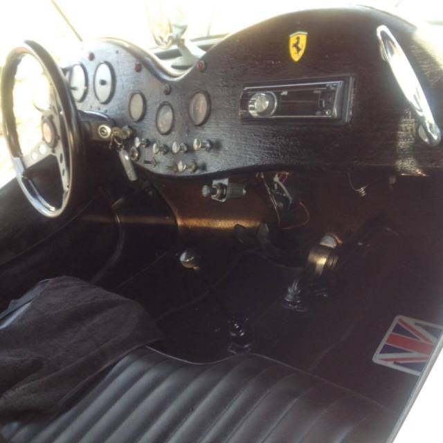 1971 White MG kit car Convertible