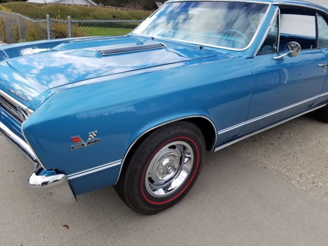 1967 Marina Blue Chevrolet Chevelle