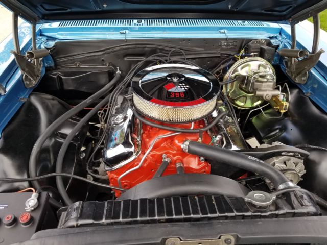 1967 Marina Blue Chevrolet Chevelle