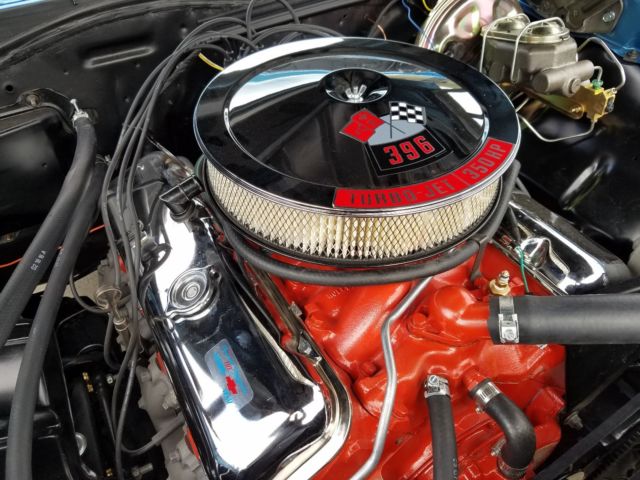 1967 Marina Blue Chevrolet Chevelle