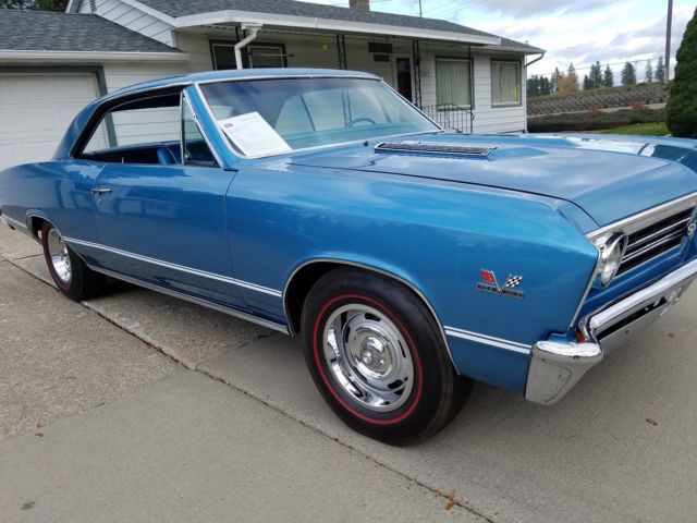 1967 Marina Blue Chevrolet Chevelle