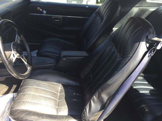 1978 Blue Pontiac Firebird Coupe