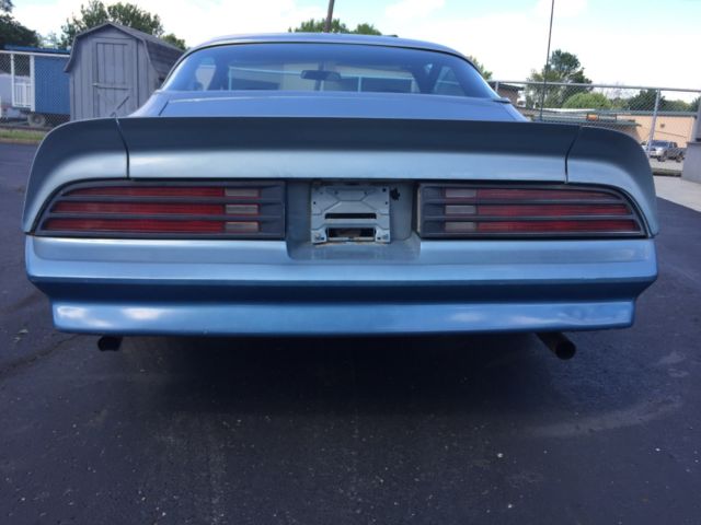 1978 Blue Pontiac Firebird Coupe