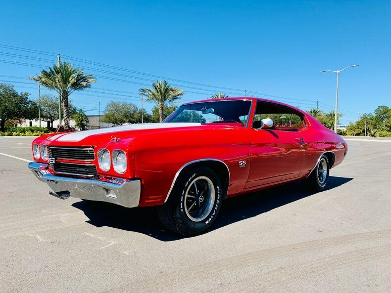 1970 Red Chevrolet Chevelle --
