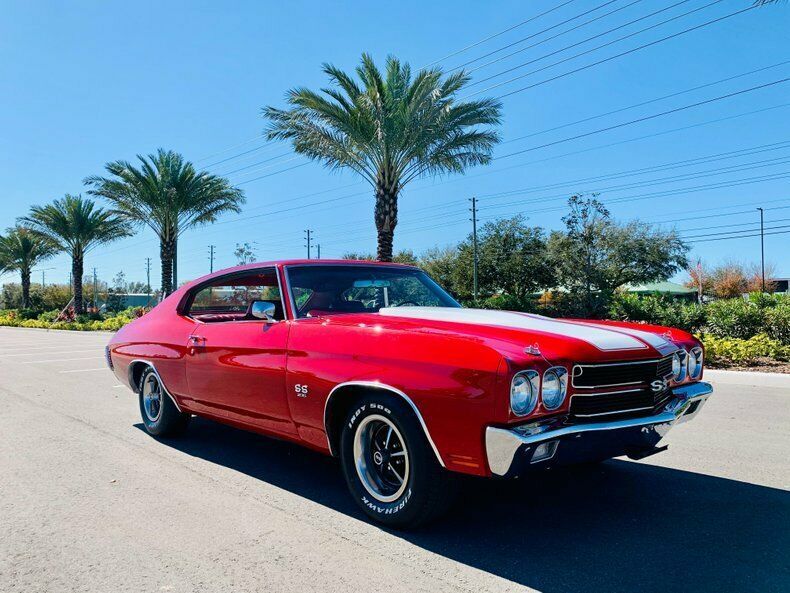 1970 Red Chevrolet Chevelle --