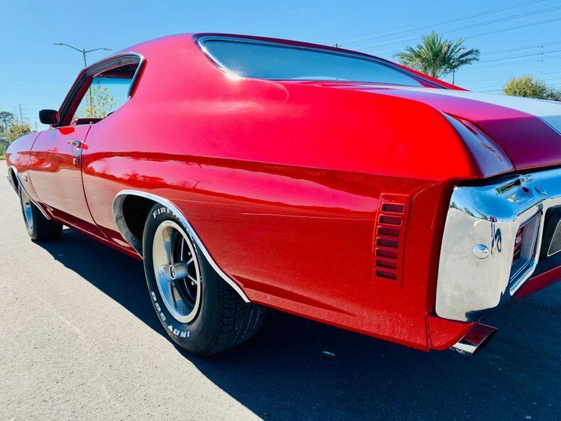 1970 Red Chevrolet Chevelle --