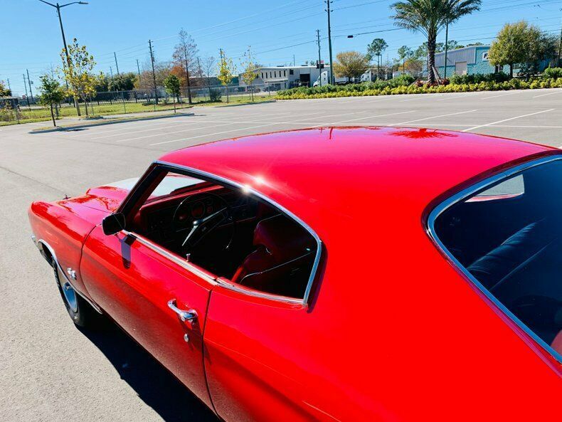 1970 Red Chevrolet Chevelle --