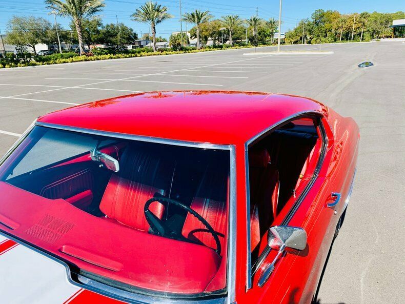 1970 Red Chevrolet Chevelle --