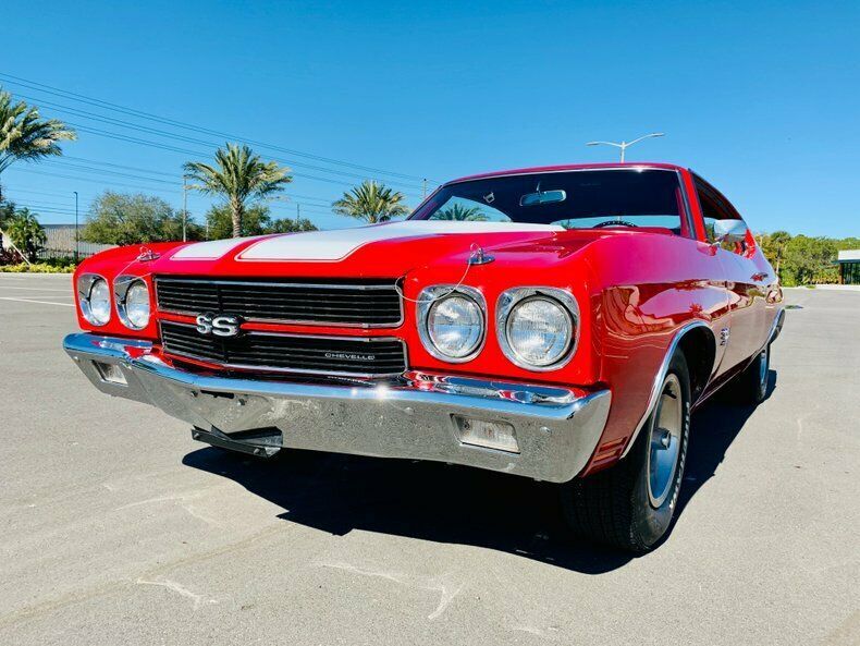 1970 Red Chevrolet Chevelle --