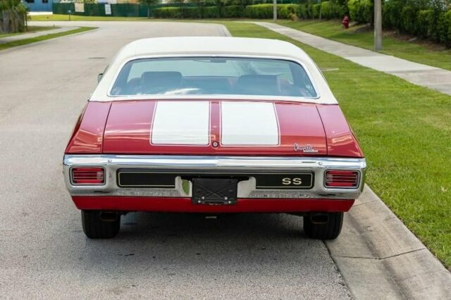 1970 Red Chevrolet Chevelle --