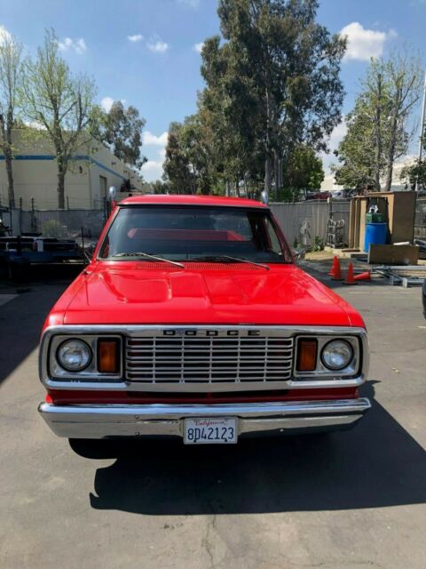 1978 Red Dodge Other Pickups Pickup Truck