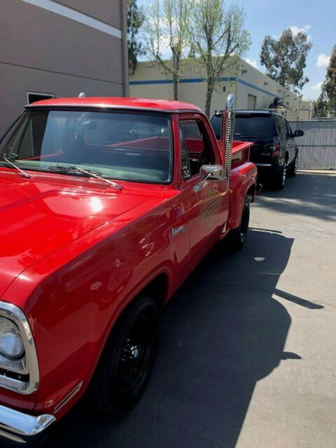 1978 Red Dodge Other Pickups Pickup Truck