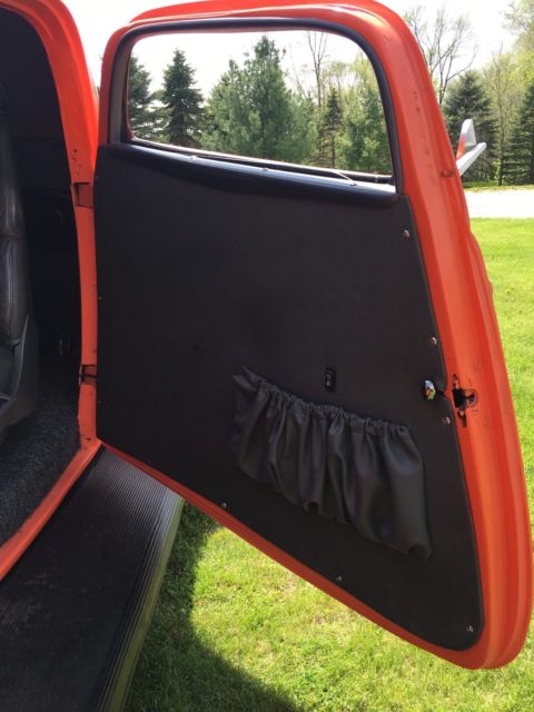 1934 Orange Ford Model A Coupe