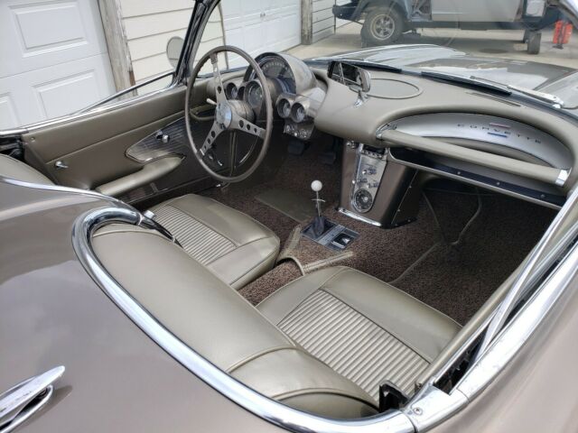 1961 Fawn Chevrolet Corvette Convertible
