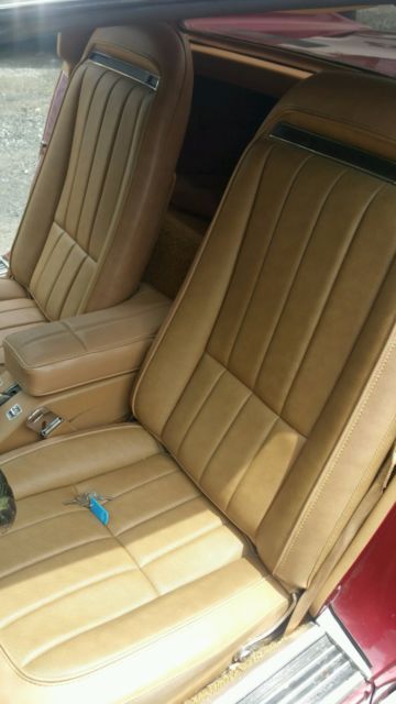 1975 dark red metallic Chevrolet Corvette Coupe