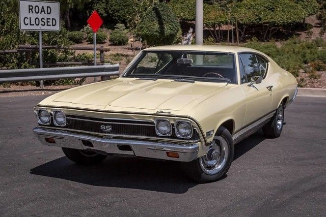 1968 Yellow Chevrolet Chevelle Coupe