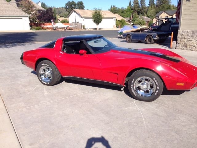 1978 Red/Black Chevrolet Corvette