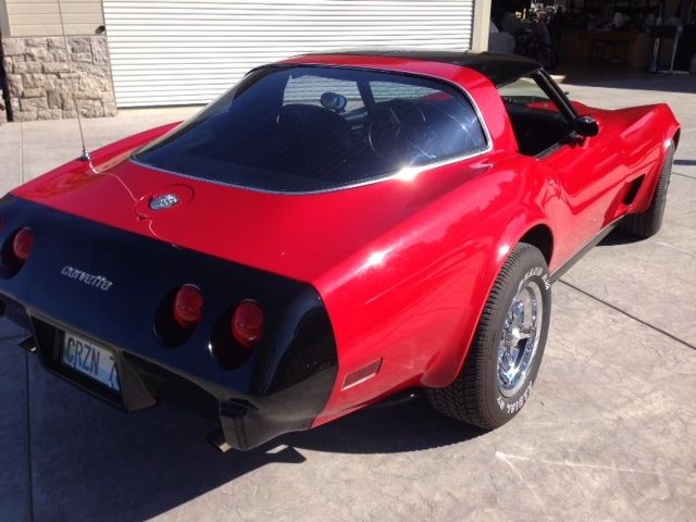 1978 Red/Black Chevrolet Corvette