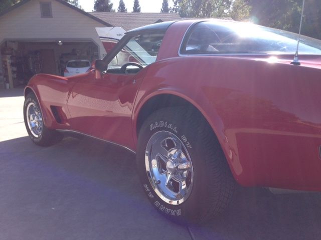 1978 Red/Black Chevrolet Corvette