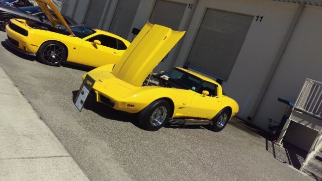 1979 Yellow Chevrolet Corvette Coupe