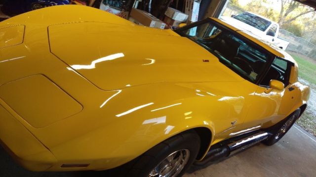 1979 Yellow Chevrolet Corvette Coupe