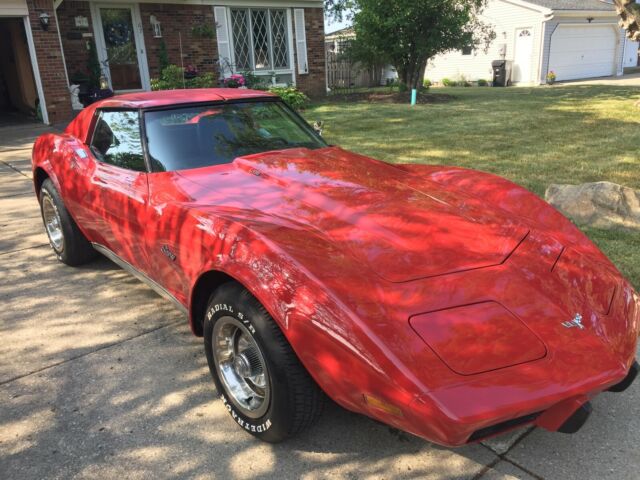 1977 Red Chevrolet Corvette Coupe