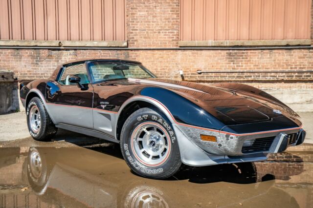 1978 Black & Silver Chevrolet Corvette Coupe