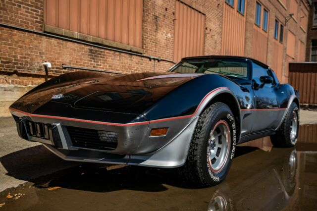1978 Black & Silver Chevrolet Corvette Coupe