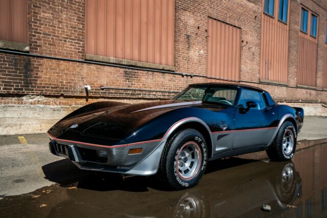 1978 Black & Silver Chevrolet Corvette Coupe
