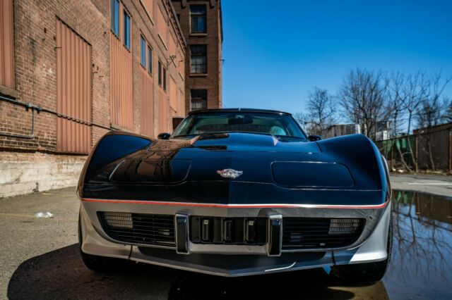 1978 Black & Silver Chevrolet Corvette Coupe